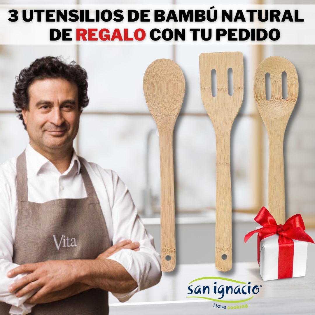 Pack completo: Sartenes San Ignacio + 4 Cuchillos + 7 utensilios REGAL – La  Tendeta Online