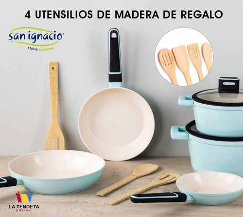 Batería de cocina San Ignacio 8 piezas – La Tendeta Online